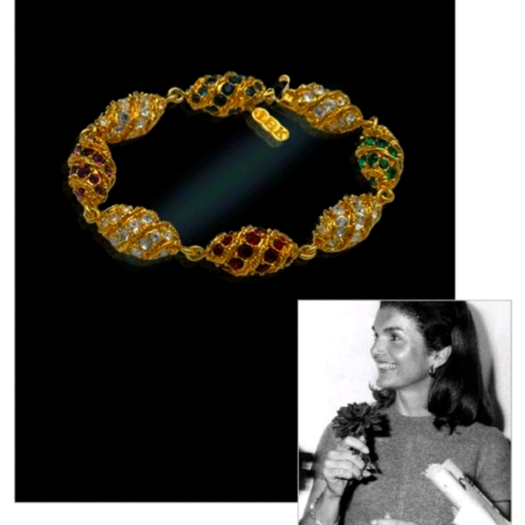 Camrose & Kross Jewelry - Vintage Camrose & Kross JBK pave crystal bracelet